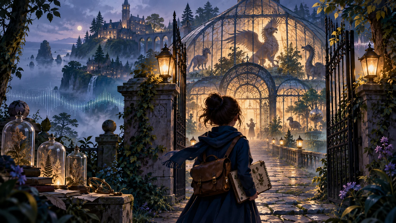 Une apprentie entre dans une école de cryptozoologie où apparaissent des créatures légendaires.